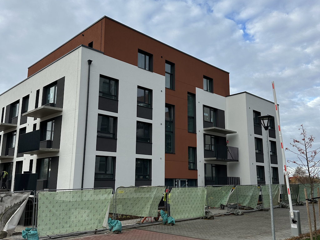 BONAVA, daugiabučių gyvenamųjų namų grupės nauja statyba – gyvenamieji darbai, UAB LINKODAS