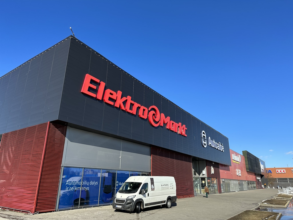 Prekybos paskirties patalpų įrengimas Gegužių g. 30, Šiauliuose (PC „Arena“) – prekyba darbai, UAB LINKODAS (2 nuotrauka)