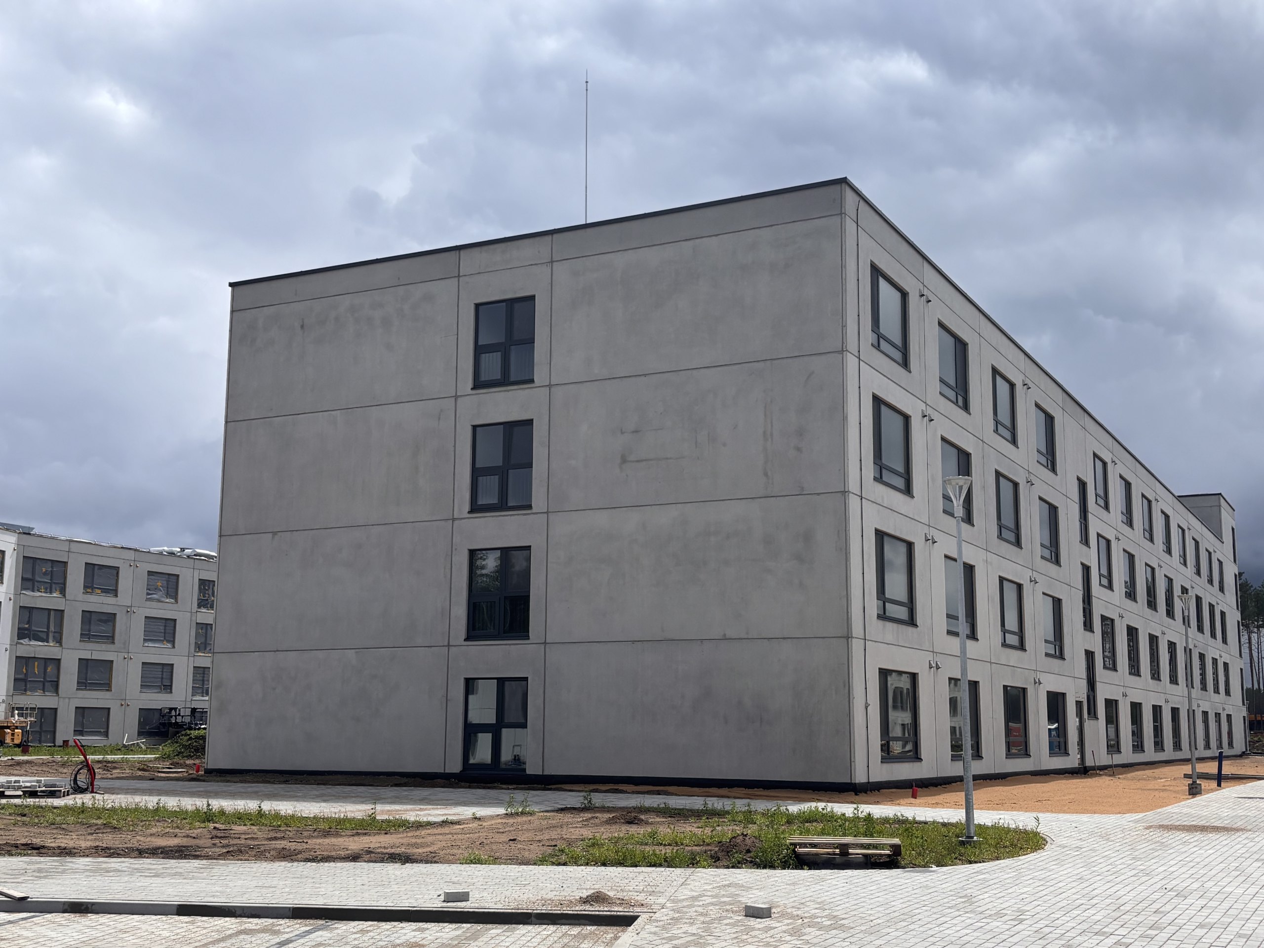 Rūdninkų poligono bendrabučio apdailos darbai, I etapas – gyvenamieji darbai, UAB LINKODAS (18 nuotrauka)