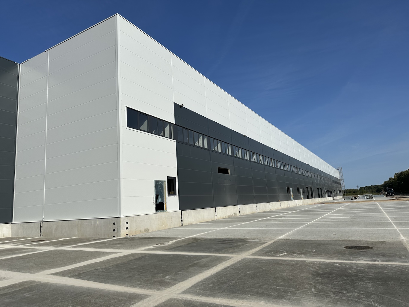 Sandėliavimo pastato apdaila Jėgainės g. 1, Biruliškių k., Karmėlavos sen., Kauno r. (KLEZ 1) – logistika darbai, UAB LINKODAS