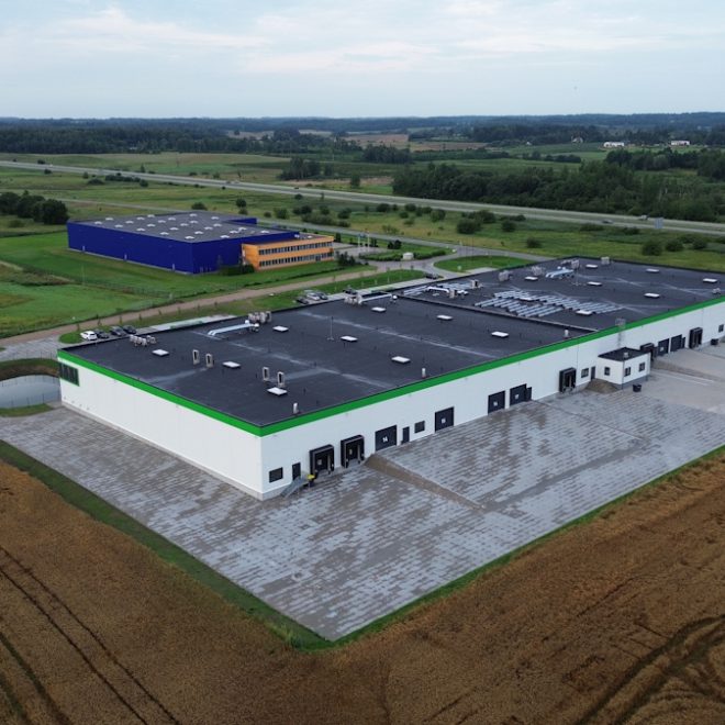 Administracinių patalpų vidaus apdailos darbai Logistikos pastate